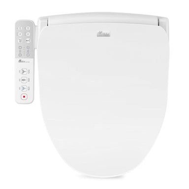 bio bidet slim one bidet toilet seat top view