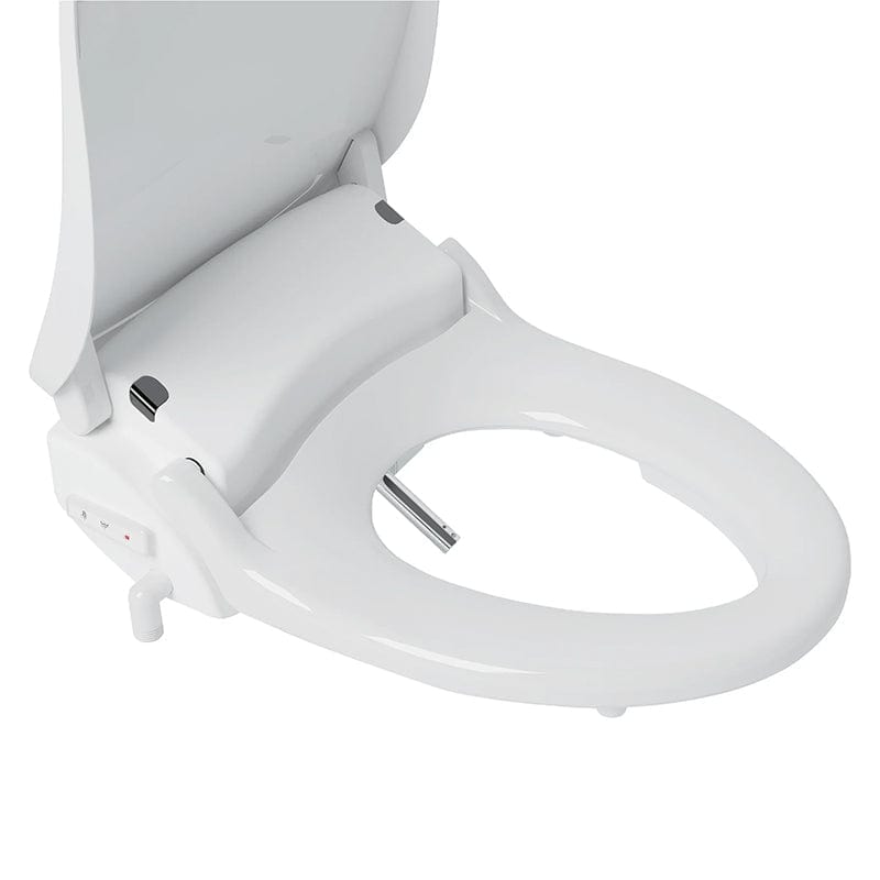 bio bidet slim three bidet toilet seat open lid