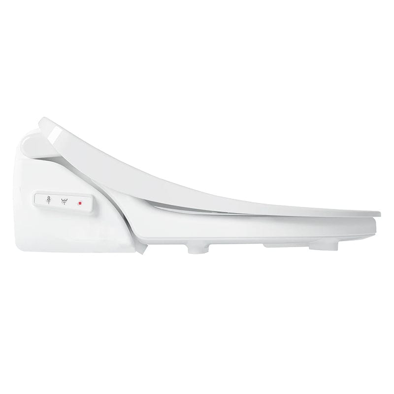 bio bidet slim three bidet toilet seat side view