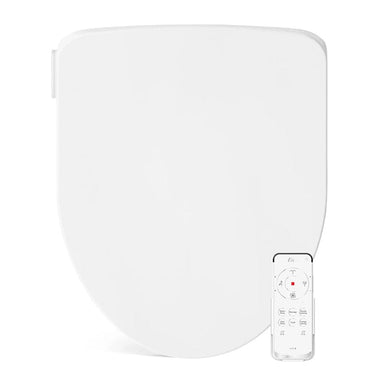 bio bidet slim three bidet toilet seat top view with remote