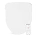 bio bidet slim three bidet toilet seat top view with remote