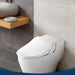 bio bidet slim two bidet toilet seat corner view lifestyle up close