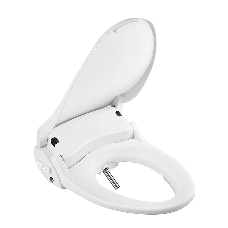 bio bidet slim two bidet toilet seat open lid