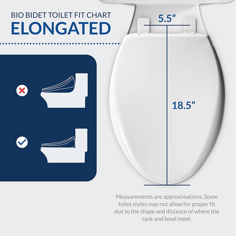 bio bidet slim zero bidet toilet seat elongated dimensions