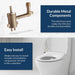 bio bidet slim zero bidet toilet seat features