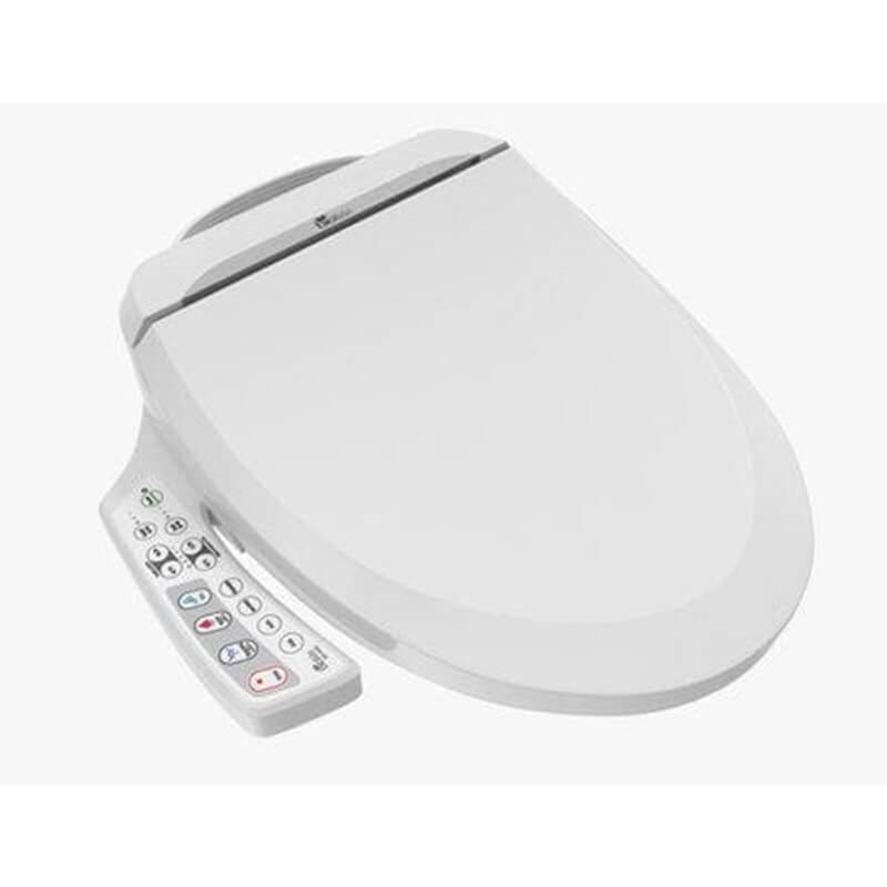 bio bidet ultimate bb 600 bidet toilet seat diagonal top view