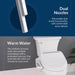 bio bidet ultimate bb 600 bidet toilet seat dual nozzles