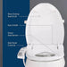 bio bidet ultimate bb 600 bidet toilet seat parts