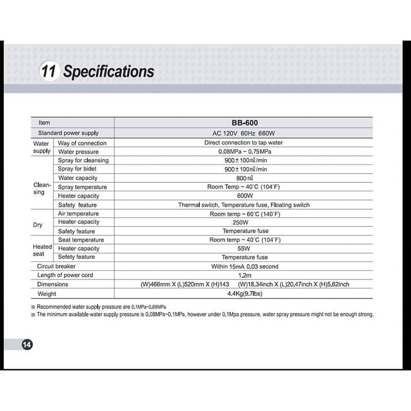 bio-bidet-ultimate-bb-600-bidet-toilet-seat-specifications