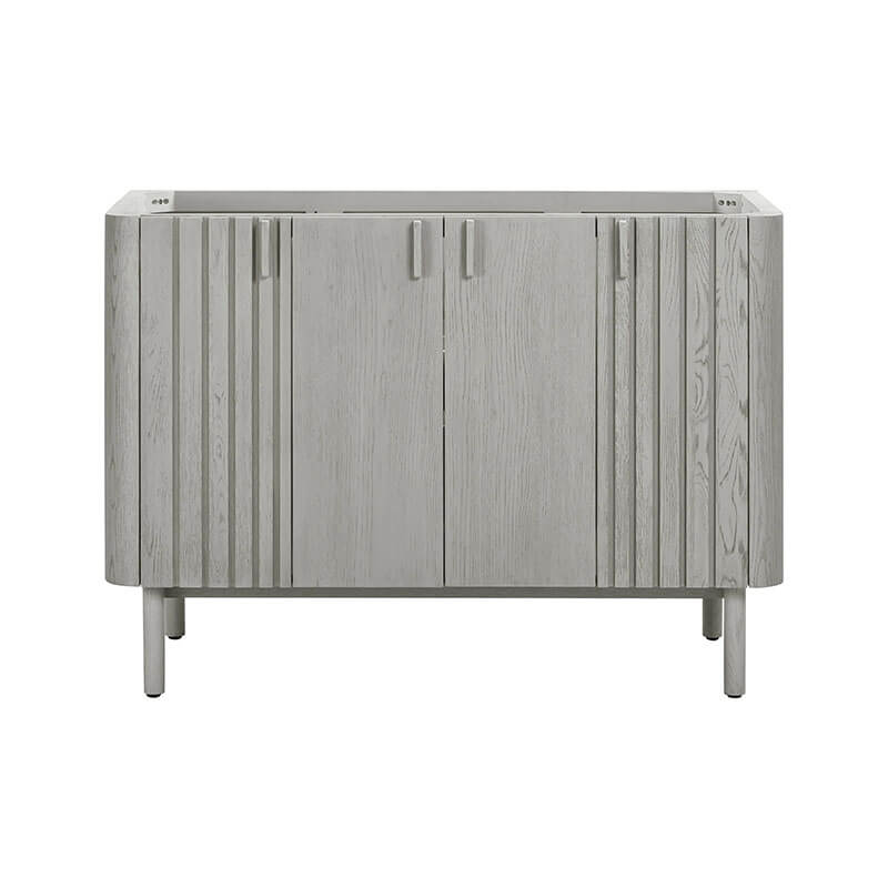 Blakely 48 inch Single Sink Bathroom Vanity Gray Oak Cabinet Only