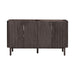 Blakely 60 inch Double Sink Bathroom Vanity Brown Oak Cabinet Only