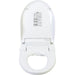 blooming nb r1063 bidet toilet seat front view open lid