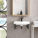 Boston 20 Inches Single Vanity Matte Black Front View