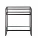 Boston 31.5" Single Console Vanity in Matte Black Base Only