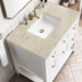 Breckenridge 36" Single Vanity in Bright White With Tajnar Eclos Top