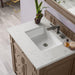 Bristol 30" Single Vanity Whitewashed Walnut With Eternal Jasmine Pearl Silestone Top
