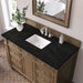Bristol 48 Inch Single Vanity in Saddle Brown With Phantome Eclos Top