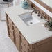 Bristol 48" Single Vanity Whitewashed Walnut With Lime Delight Silestone Top