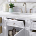 Bristol 60 Inch Single Vanity Bright White With Soft Close Door Hinges