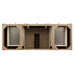 Bristol 60" Single Vanity Whitewashed Walnut Top View