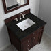 Brittany 30 Inch Single Vanity in Burnished Mahogany With Phantome Eclos Top