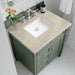 Brittany 30 Inch Single Vanity in Smokey Celadon With Tajnar Eclos Top