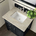 Brittany 30" Single Vanity in Black Onyx With Tajnar Eclos Top