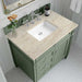 Brittany 36 Inch Single Vanity in Smokey Celadon With Tajnar Eclos Top