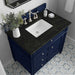 Brittany 36" Single Vanity in Victory Blue With Phantome Eclos Top