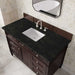 Brittany 48 Inch Single Vanity in Burnished Mahogany With Phantome Eclos Top