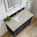 Brittany 48" Single Vanity in Black Onyx With Tajnar Eclos Top