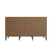 Brittany 60" Single Vanity in Pecan Back View