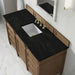 Brittany 60" Single Vanity in Pecan With Phantome Eclos Top