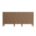 Brittany 72" Double Vanity in Pecan Back View