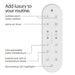 Brondel Coit Integrated SMART Bidet Toilet Remote Control Functions