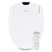 brondell swash 1400 luxury bidet toilet seat white top view with remote