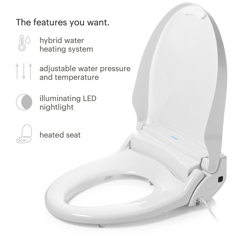 brondell swash bl97 bidet toilet seat features