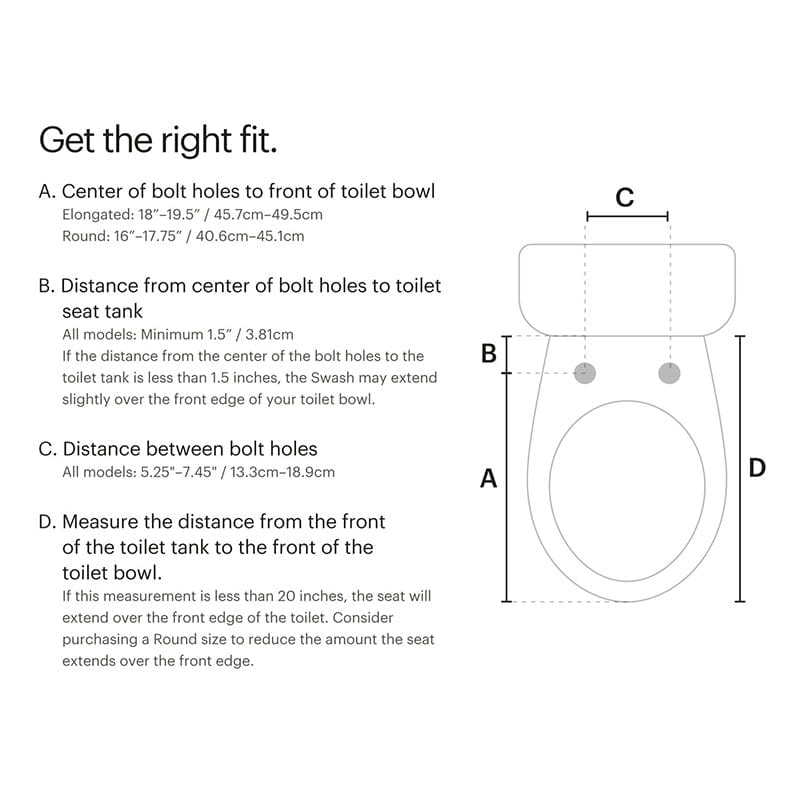 brondell swash bl97 bidet toilet seat fit guide