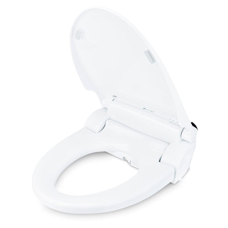 brondell swash ds725 bidet toilet seat corner view facing left