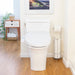 brondell swash select bl67 bidet toilet seat front view lifestyle