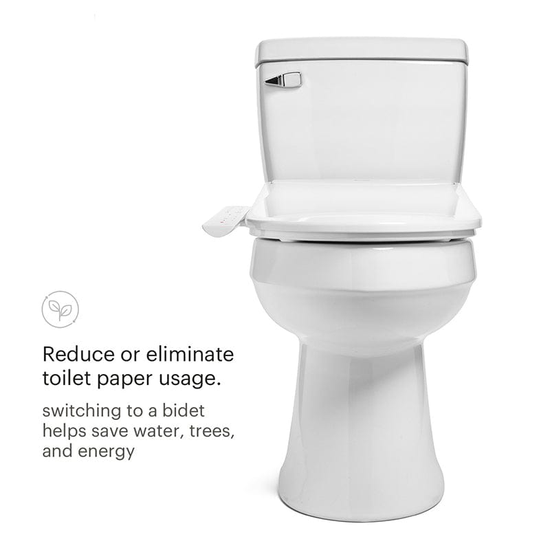 brondell swash thinline t22 bidet toilet seat eco friendly