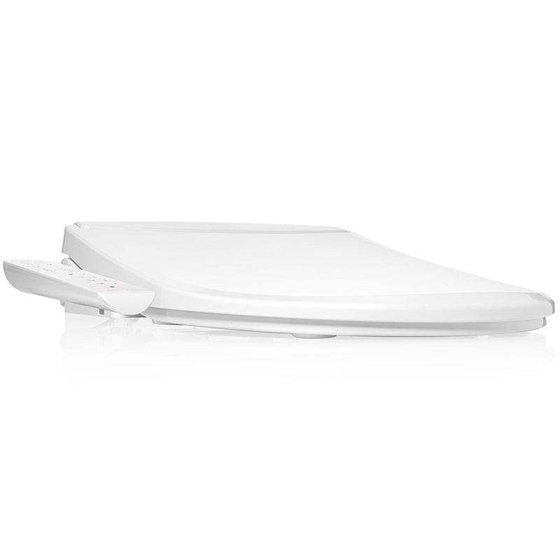 brondell swash thinline t22 bidet toilet seat front side view