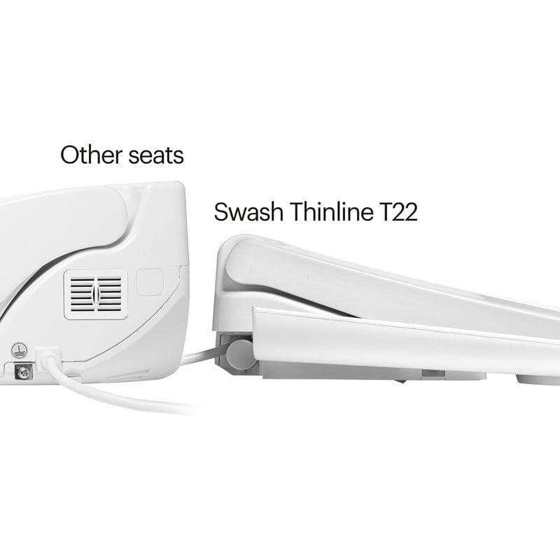 brondell swash thinline t22 bidet toilet seat other seat comparison