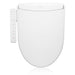 brondell swash thinline t22 bidet toilet seat top view