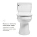 brondell swash thinline t44 bidet toilet seat eco friendly