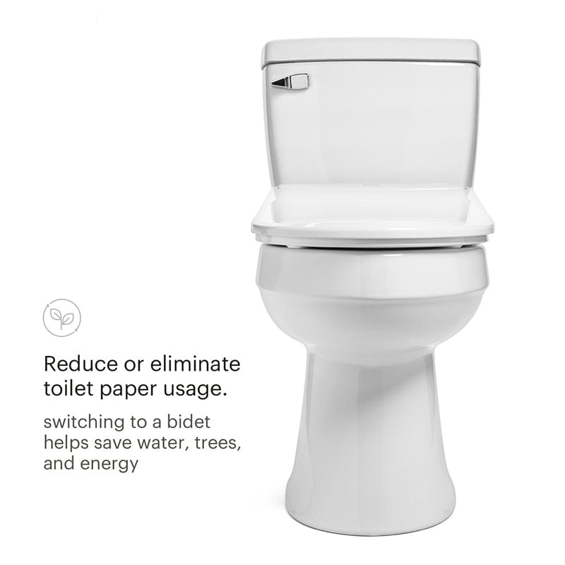 brondell swash thinline t44 bidet toilet seat eco friendly