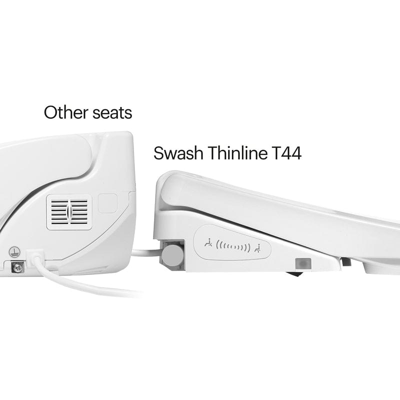 brondell swash thinline t44 bidet toilet seat other seat comparison