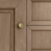 Brookfield 36" Single Vanity in Pecan Champagne Brass Hardware