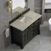 Brookfield 48" Single Vanity in Black Onyx With Tajnar Eclos Top