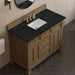 Brookfield 48" Single Vanity in Pecan With Phantome Eclos Top